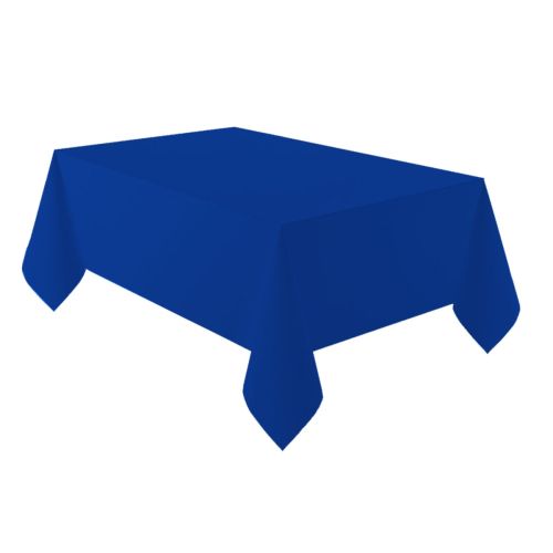 Navy Rectangular Paper Tablecover