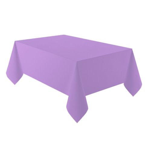 Purple Rectangular Paper Tablecover 