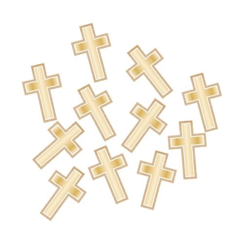 Gold Botanical Cross Table Scatters