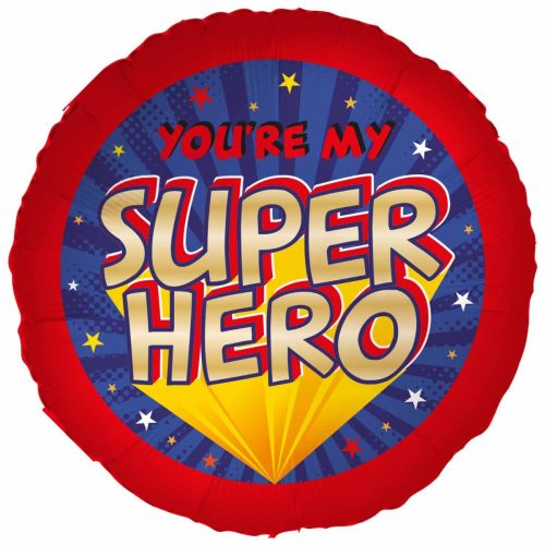 You're My Superhero Foil Balloon