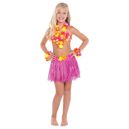 Child Hula Skirt Pack 