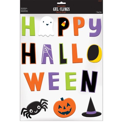Halloween Friend Window Clings 