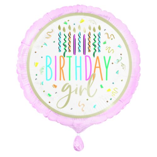 Birthday Girl Standard Foil Balloon