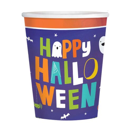 8 x Halloween Friends Paper Cups  