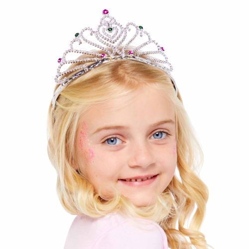 Childs Silver Plastic Tiara 