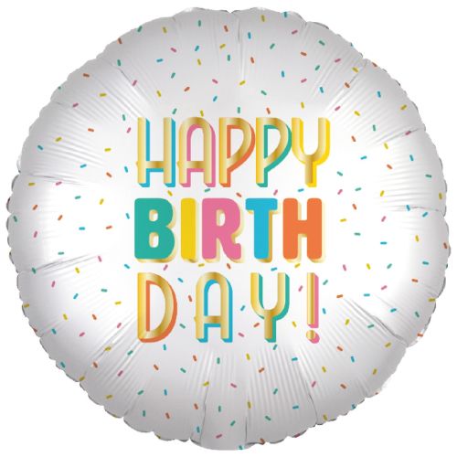 Sprinkles 'Happy Birthday' Foil Balloon 