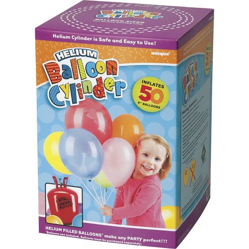 Disposable Helium Balloon Cylinder For 50 Latex Balloons