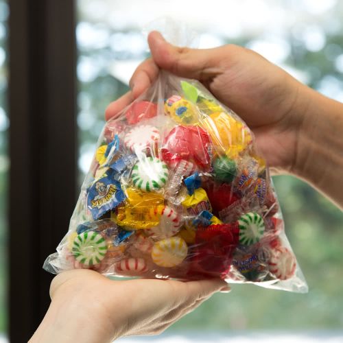1000 x 10 x 12" 100 Gauge Clear Polyethene Plastic Bags 