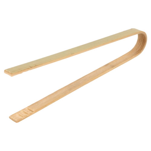 100 x 16cm Compostable Bamboo Serving Tongs