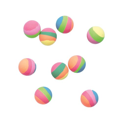 8 x Pastel Stripe Bouncy Balls