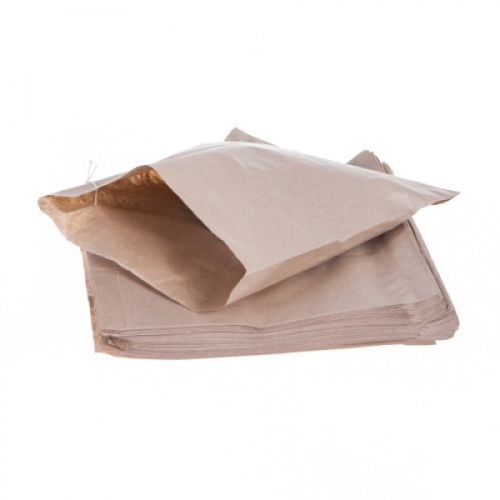 500 x Kraft Brown Paper 13" x 14" Counter Bags