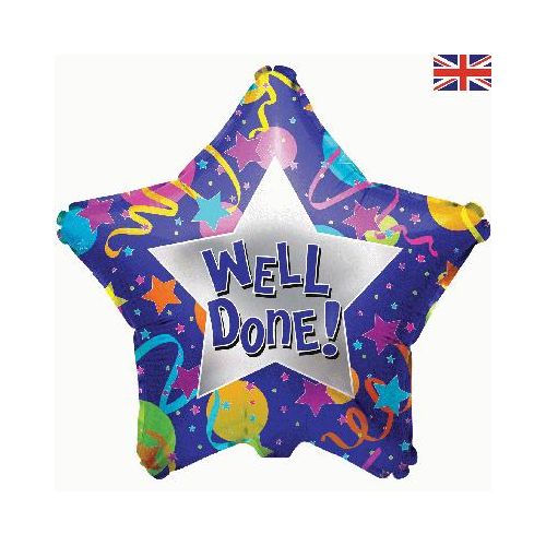 Well Done Star Foil Balloon