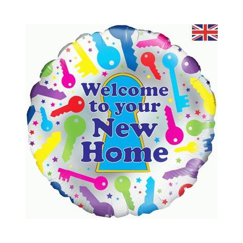Welcome to your New Home Std Foil Balloon