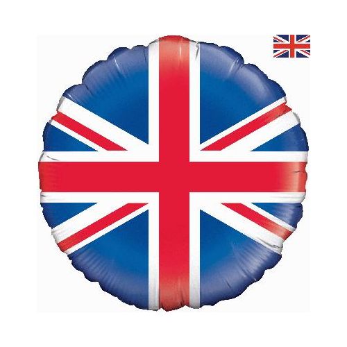 British Union Jack Flag Standard Foil Balloon