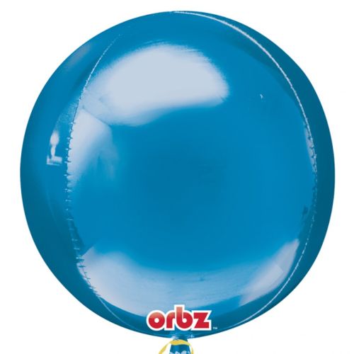 Metallic Blue 3D Orbz Foil Balloon