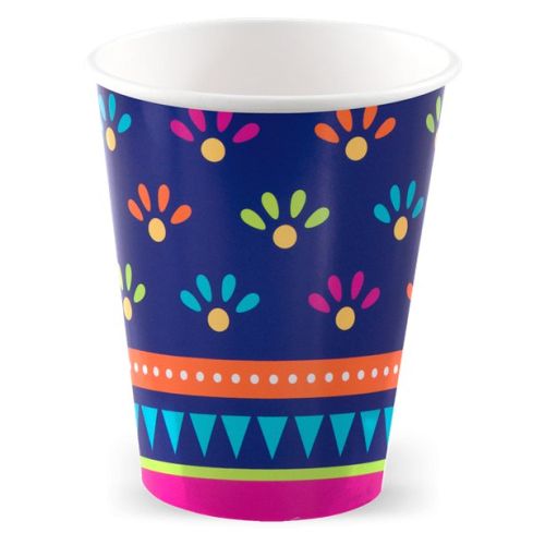 8 Boho Fiesta Paper Cups