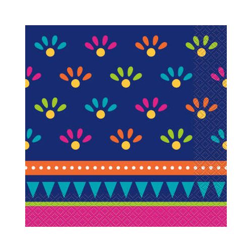 20 Boho Fiesta Napkins