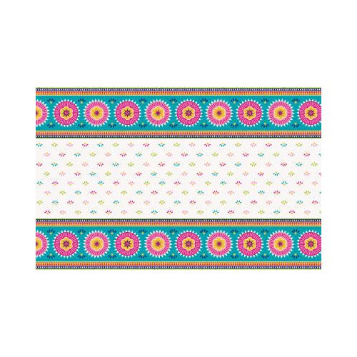 Boho Fiesta Rectangular Plastic Tablecover