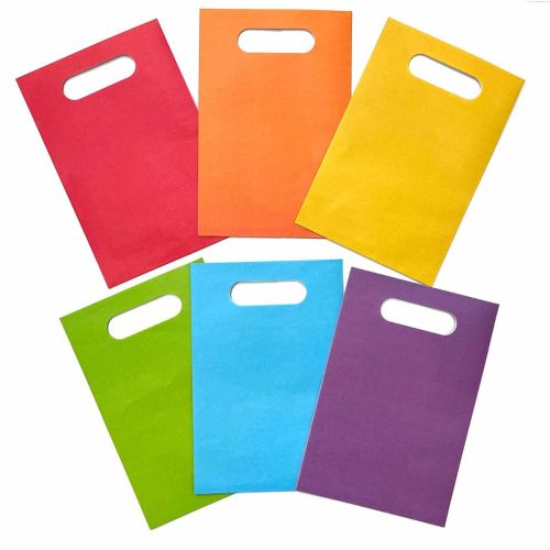 6 Primary Mix Paper Loot Bags