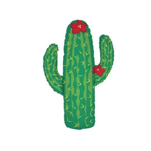 Cactus Supershape Foil Balloon 