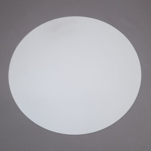 100 x White Poly Coated Thin Card Cake Circles - 10" Diameter