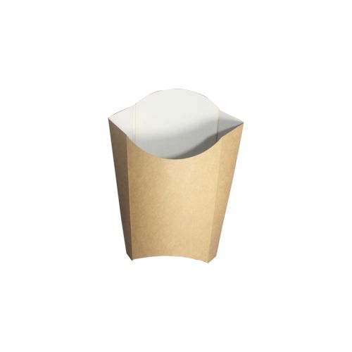 500 x Medium Kraft Card Chip Scoops