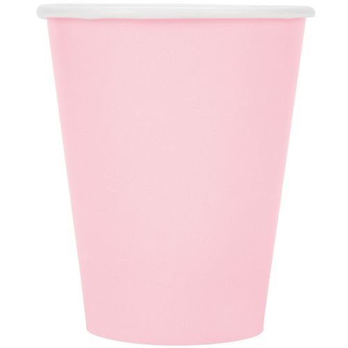 14 x Baby Pink Paper Party Cups