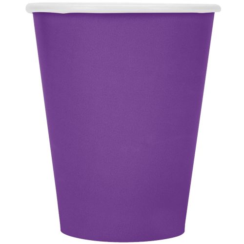 14 x Purple Paper Party Cups