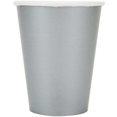 14 x Silver Paper Party Cups