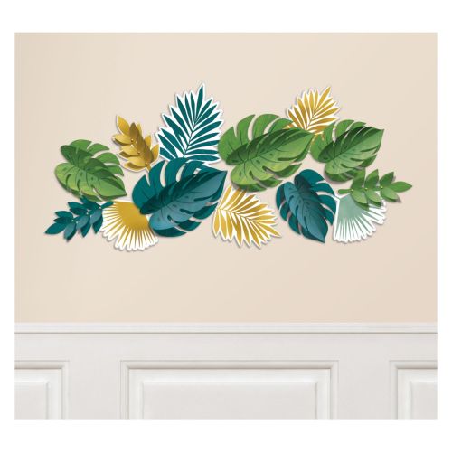 13 x Decorative Tropical Leaves