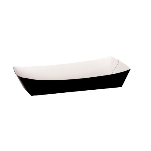 500 x Large Black Card Meal Trays