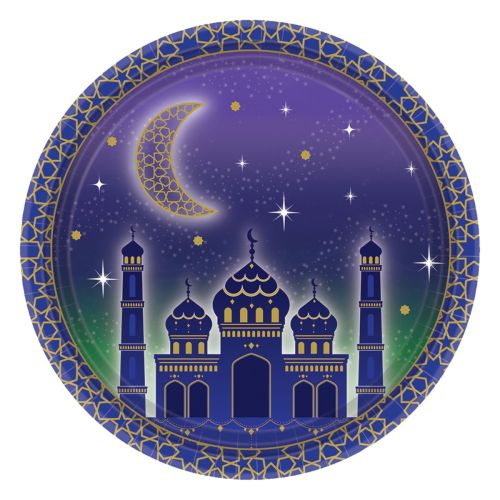 8 x Eid 7" Paper Plates