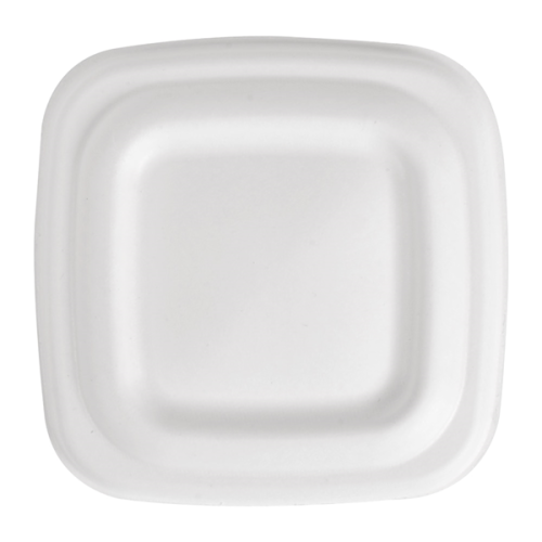 50 x Bagasse Lid for Square Dip Pots 