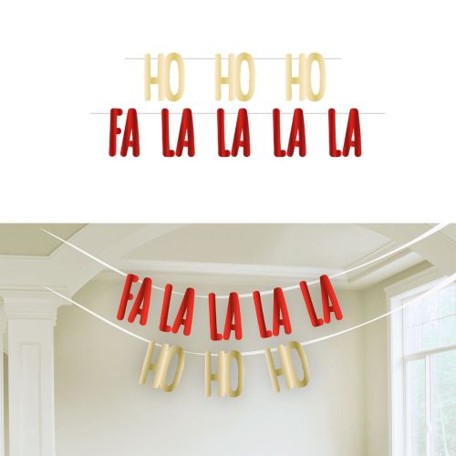 Fa La La La La Letter Banners Kit