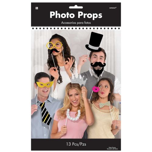 13 x Fancy Party Photo Props