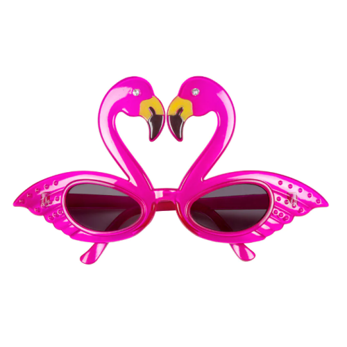 Flamingo Party Glasses
