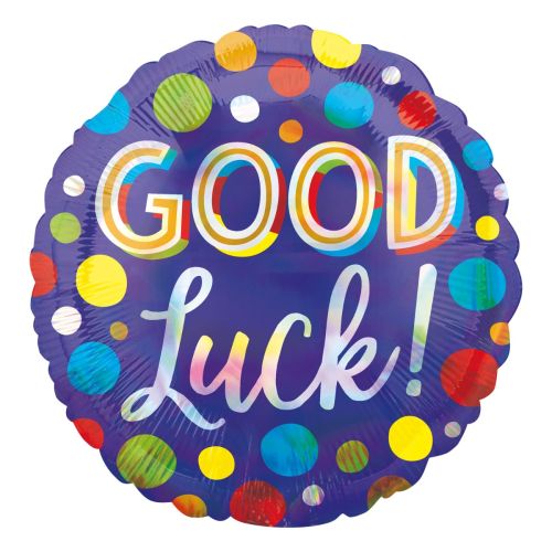 Good Luck Spotty Standard Foil Balloon