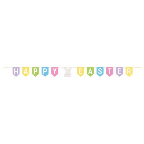 Happy Easter Pennant Banner