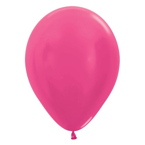 Sempertex 12" Latex Balloons-Hot Pink