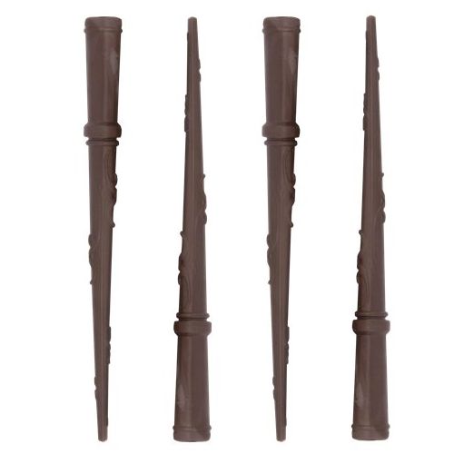 4  x Harry Potter Plastic Wands