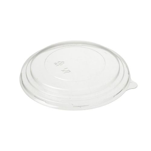 300 x PET Clear Plastic Lids for 1000ml Kraft Card Salad Bowls
