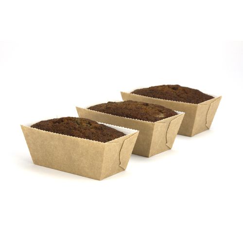 50 x Mini 8cm Loaf Bake In Trays