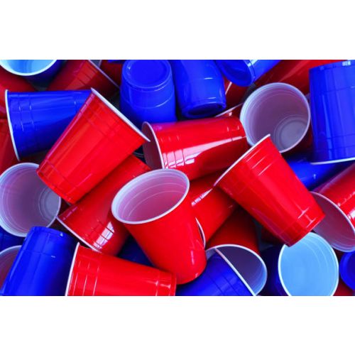 6 x American Style 16oz Plastic Drinks Cup