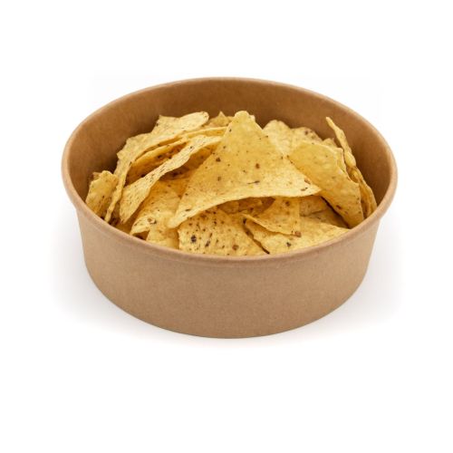 300 x 500ml Kraft Card Round Salad Bowls