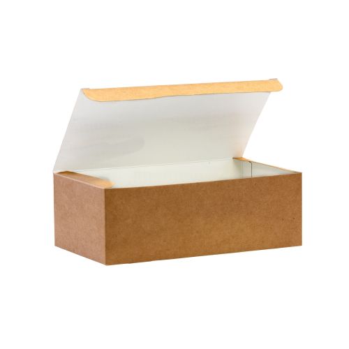 Rectangular Kraft Card Food Boxes - Multiple Sizes