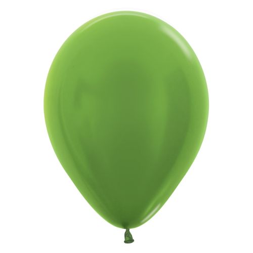 Sempertex 12" Latex Balloons-Lime Green