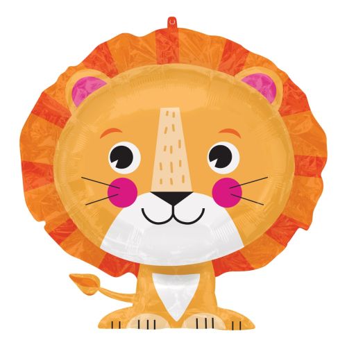 Cute Lion Supershape Foil Balloon