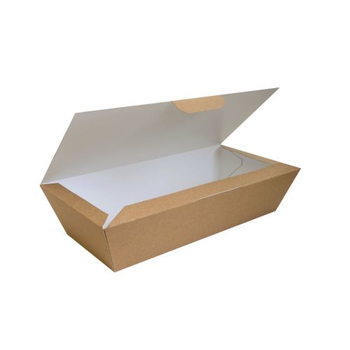 25 x Colpac Medium Kraft Food Boxes