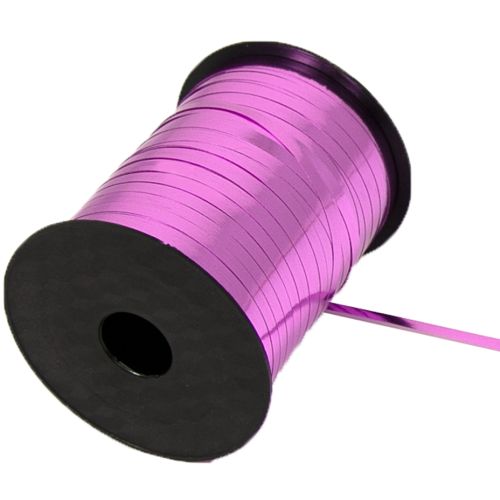 225m Metallic Pink Curling Ribbon Reel