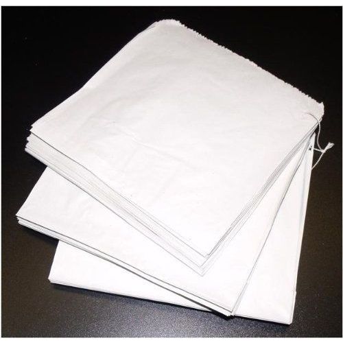 1000 x White Sulphite Paper 5" x 5" Counter Bags